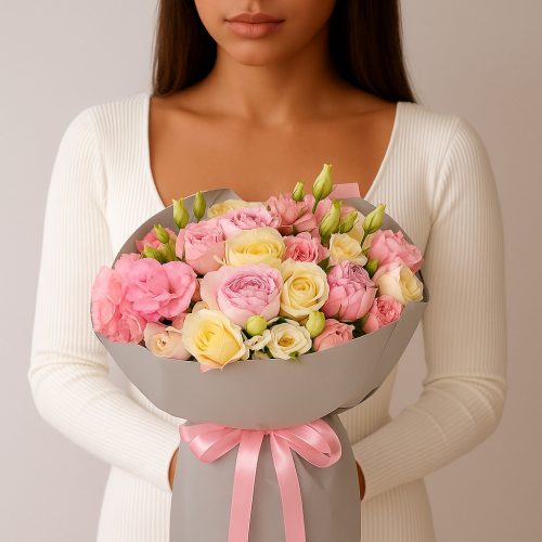 Букет «Светлый поцелуй»